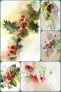 collage_kerst_in_aquarel